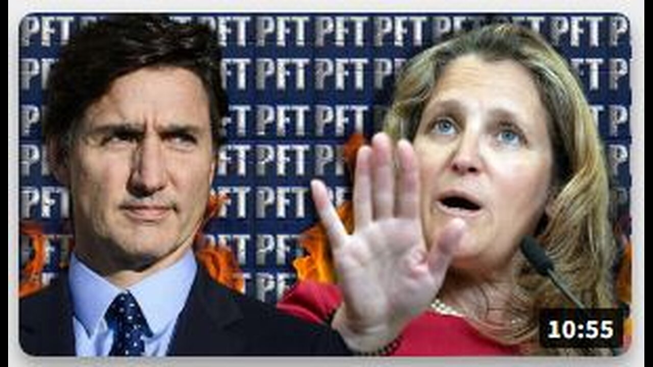 Governor Trudeau Is DONE FOR, Plus You Can’t Fire Me Because I QUIT!! Freeland Is Out (For Now)!!