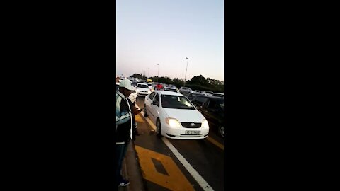 Fuel price protestors block KZN roads (UNd)