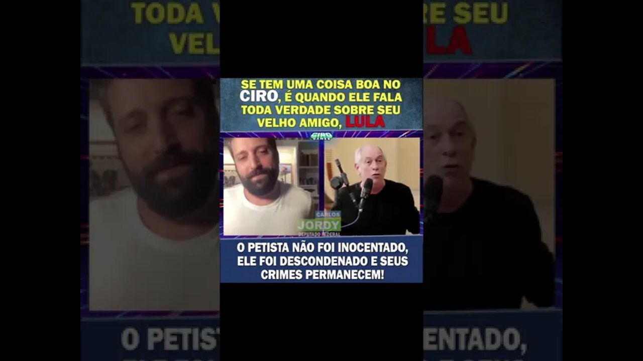 CIRÃO DA MASSA Putasso falando muitas verdes para o Gregorio Duvivier sobre seu ex-amigo LULA