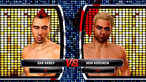 UFC Undisputed 3 Gameplay Josh Koscheck vs Dan Hardy (Pride)