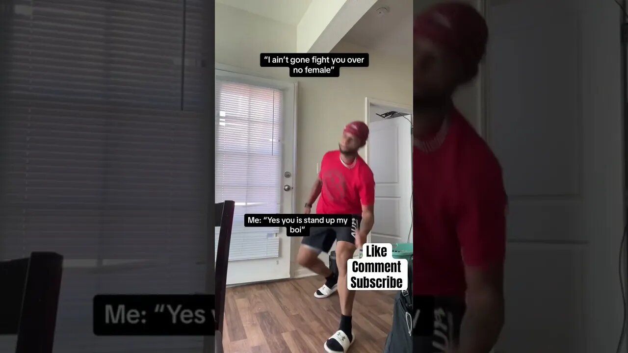 When they say they ain’t gone fight you… tiktoks shorts reacts #comedy #funnyreel #jokes #viral