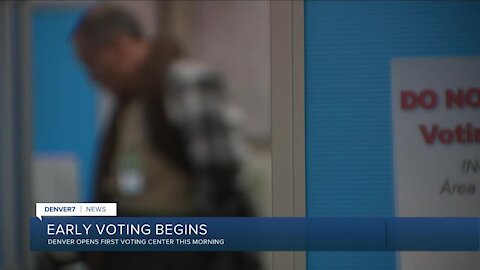 Denver opens first voting center this morning