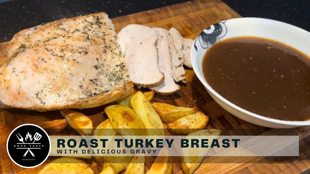 Roast Turkey Breast | With Delicious Gravy