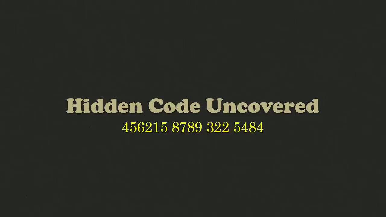 DECADES OF HIDDEN CODE UNCOVERED: THE REVELATION YOU'VE BEEN WAITING FOR