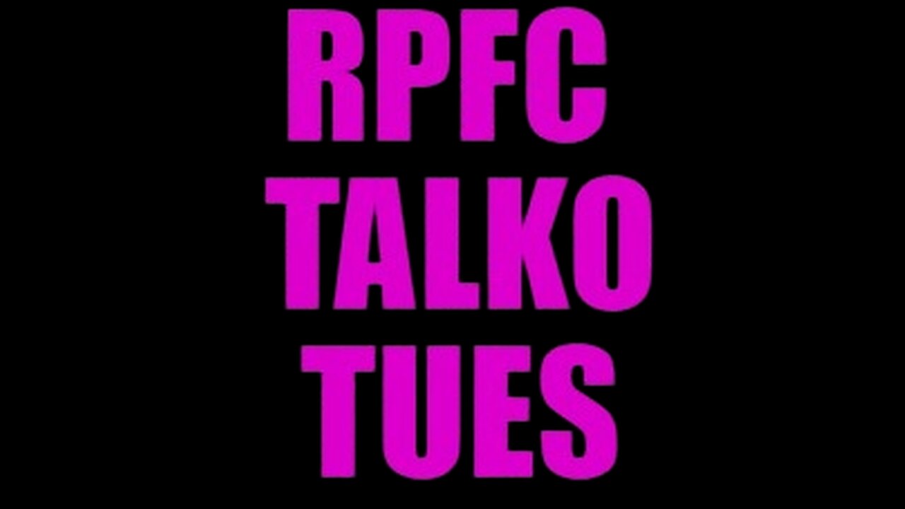 RPFC - LIVE - Taco Tues Ep. 13 (TAKE ME TO YOUR LEADER)