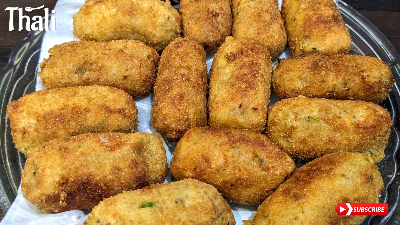 Chicken Balls Recipe I Chicken Potato Croquettes I Lunch Box Ideas I Snacks Urdu/Hindi #thali #food