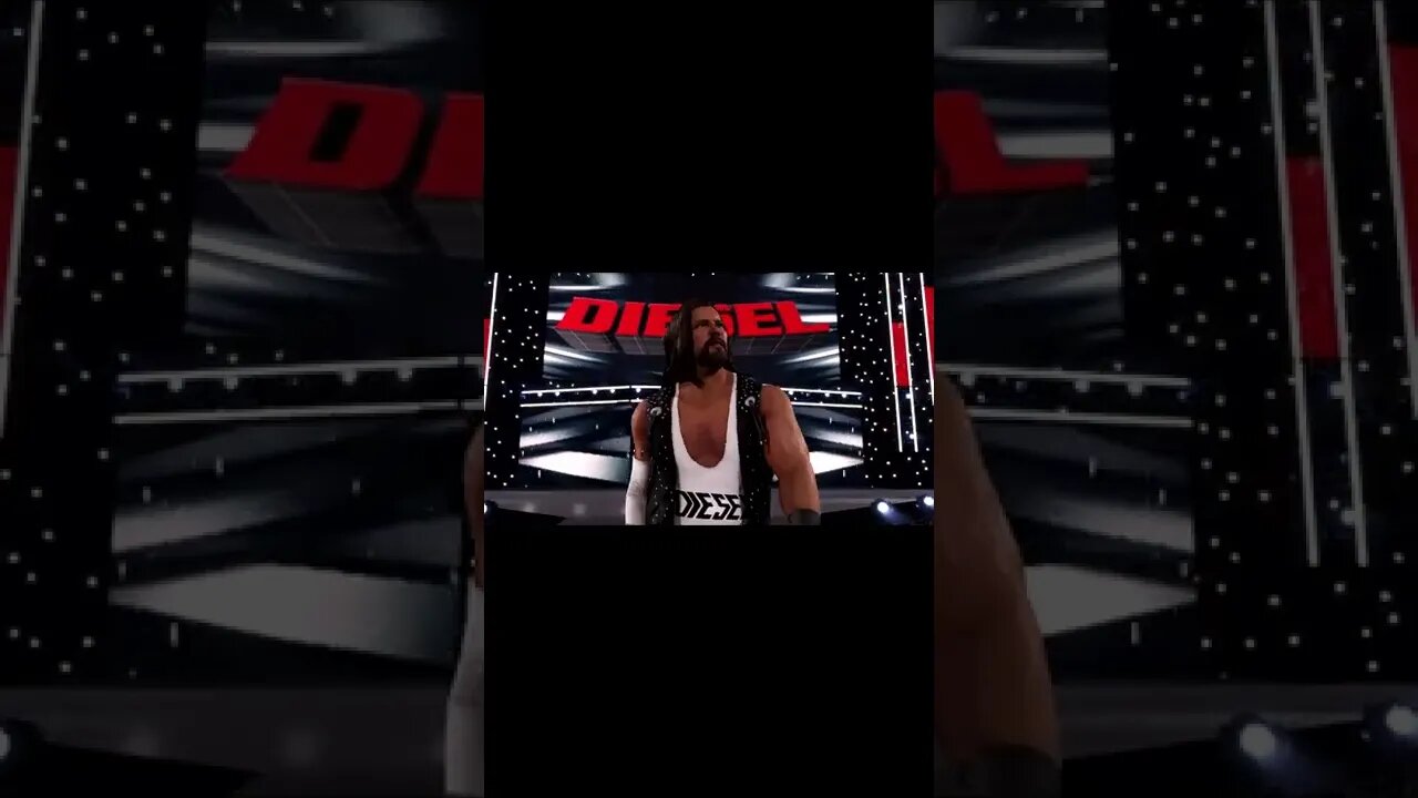 Diesel Entrance WWE 2k22 #shorts