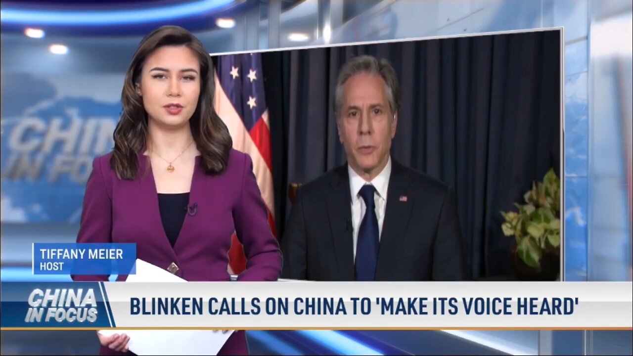 Blinken asks China to condemn Russia