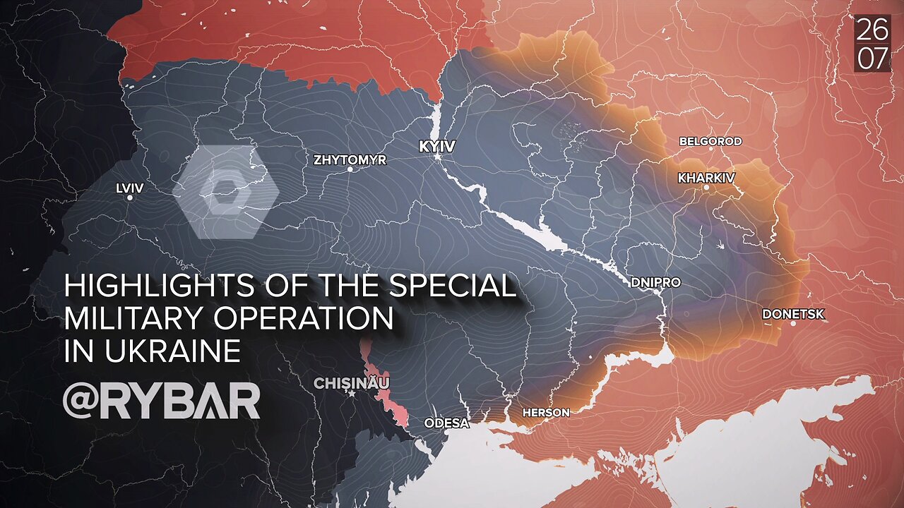 Highlights of Russian Military Operation in Ukraine on July 26th 2023 (Info's in the description)