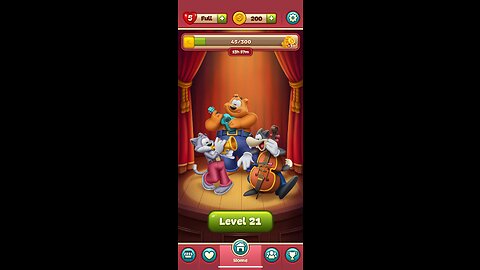 Toon Blast Level 21