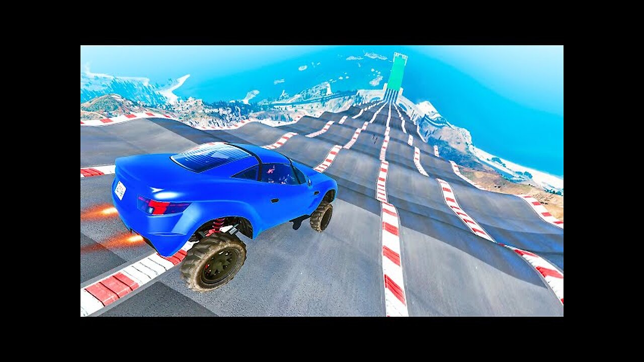 GTA V Mega Ramp Gameplay Full HD