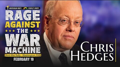Chris Hedges - Rage Against The War Machine (Swedish subtitles)