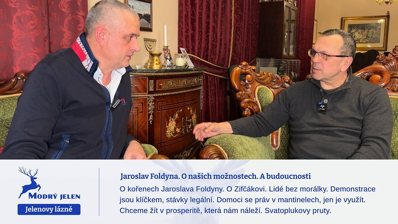 Jaroslav Foldyna. O našich možnostech. A budoucnosti