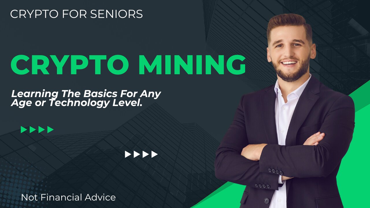 Crypto Mining Overview For Seniors and Beginners.