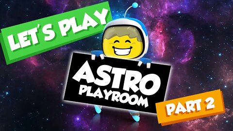 Let's Play! Astro's Playroom Part 2: Memory Meadow - 6 Year old kid Longplay Playthrough Secrets