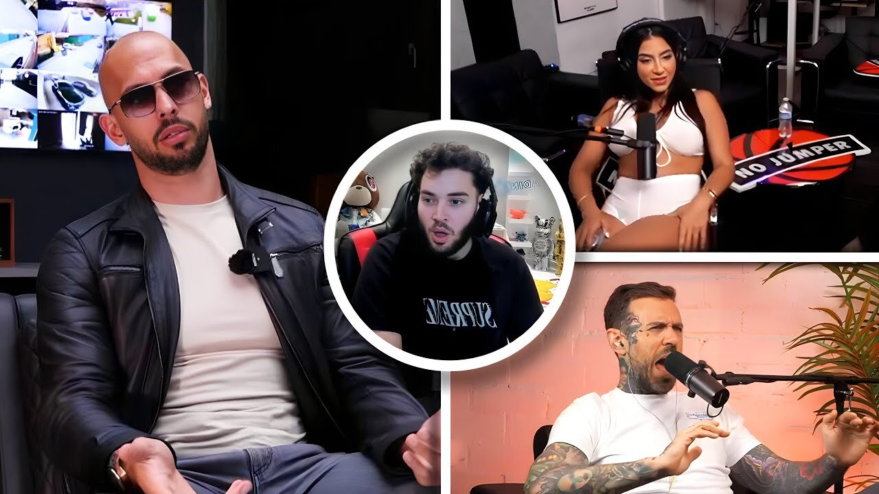 Adam22 really just offered his wife to Andrew Tate 😱