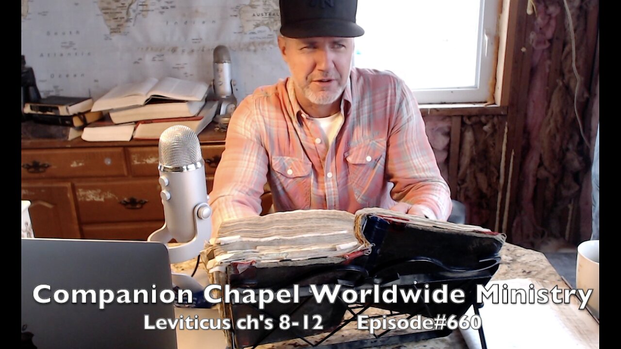 Leviticus ch's 8-12 ' Our food laws. (Mt ch5 v17-19) ' Episode#660