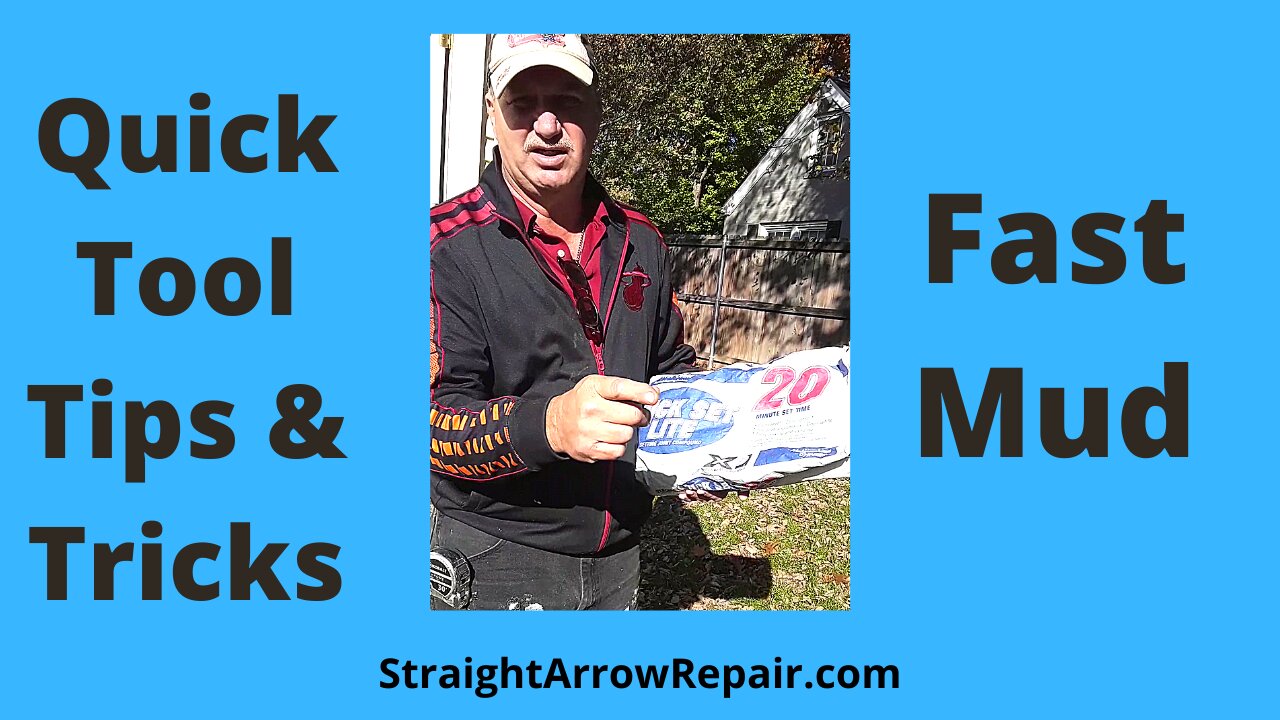 Drywall Tips - Fast Mud #shorts