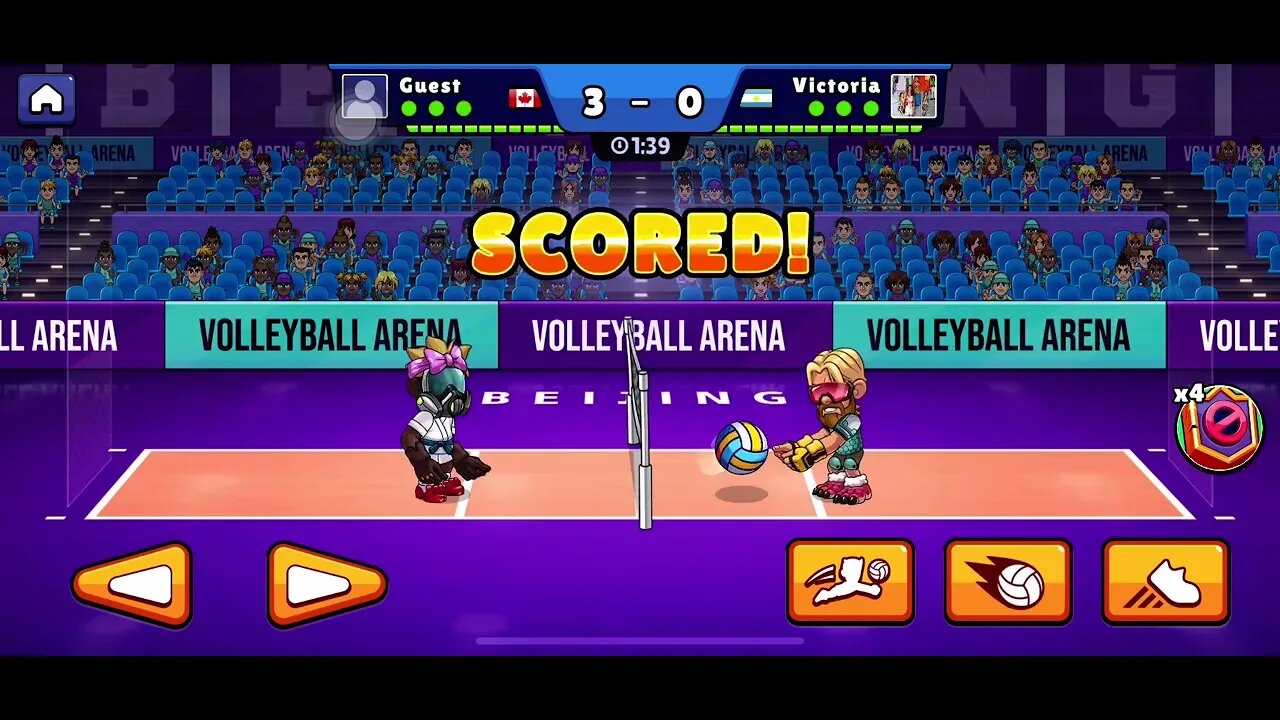 Proof Volleyball Arena is fake and full of bots