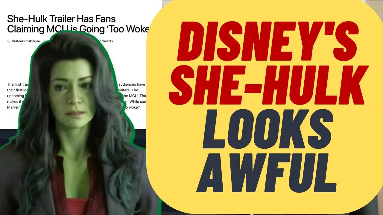 SHE HULK Looks Like An Awful WOKE Mess