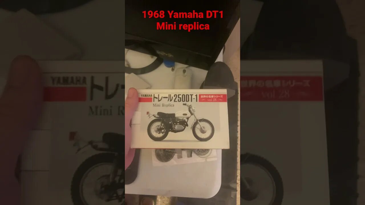 1968 Yamaha DT1 mini replica