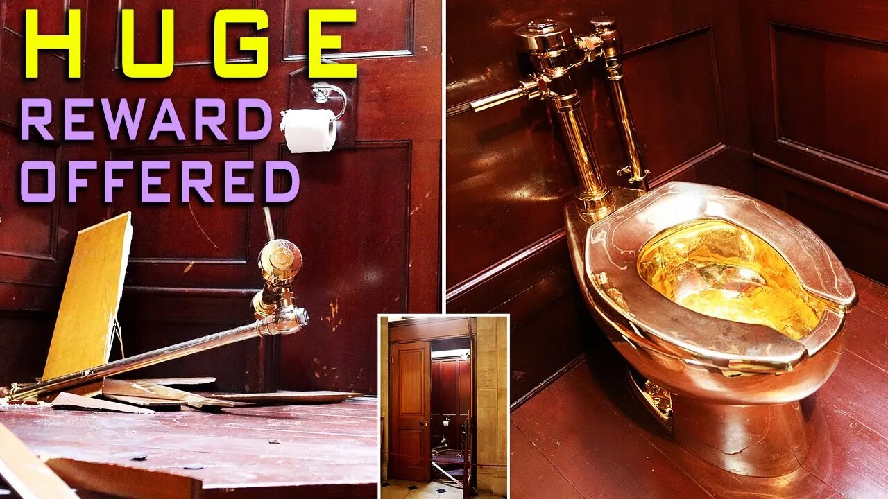 HUGE Reward For Return Of Stolen Gold Toilet