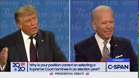 First 2020 Presidential Debate between Donald Trump and Joe Biden