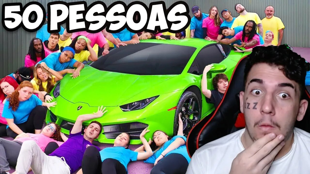 Último Que Tirar a Mão Fica Com a Lamborghini | REACT