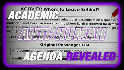 Training Asks Employees Who They Would Kill Based On Race…