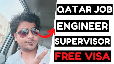 Urgent Civil engineer, Supervisor, Forman In Qatar | Qatar New Jobs | Qatar Free Visa