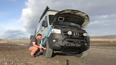 Agile Offroad Onboard Air Kit with ARB Twin Compressor for Mercedes Sprinter Van