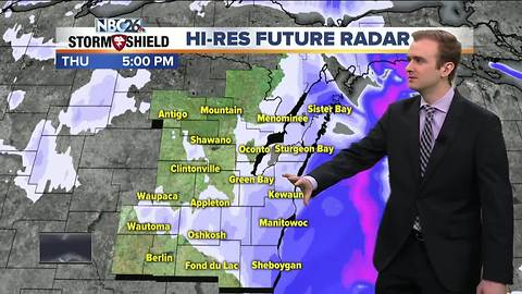 Gino Recchia NBC26 Storm Shield Weather Forecast