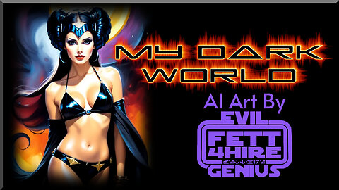 My Dark World | AI Art by Fett4Hire