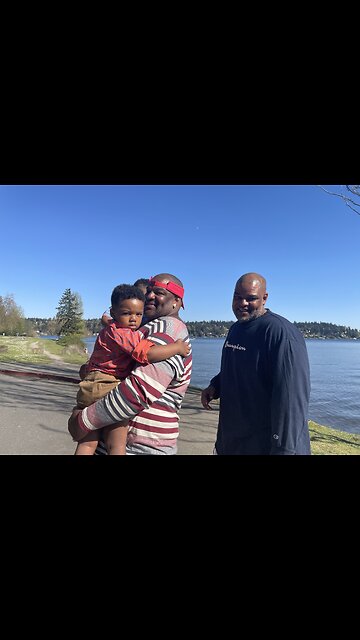 out having lunch with my tripplet brother thank you jesus