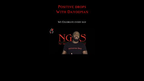 We Celebrate Every Day #dayodman #motivation #eeyayyahh #motivationalspeaker #positivity