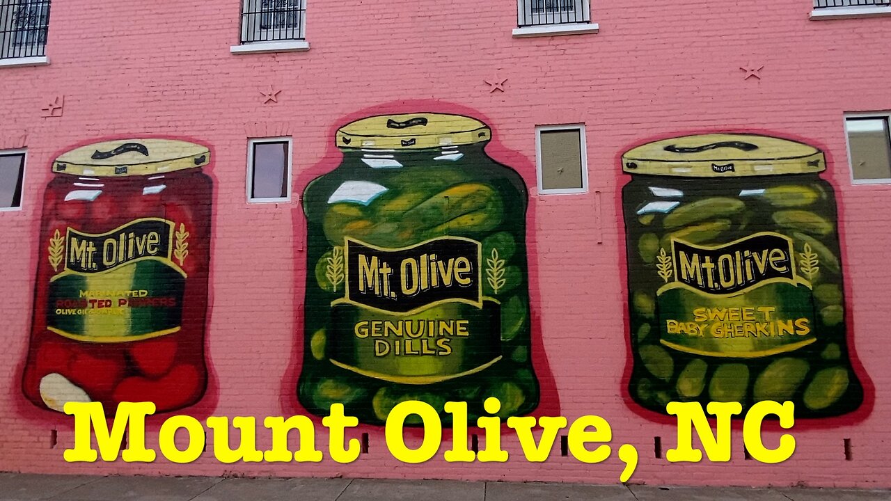 Mount Olive, NC, Town Center Walk & Talk - A Quest To Visit Every Town Center In NC