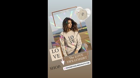 🇺🇸❤️🤍💎🫶🏼 THE LOVE SWEATSHIRT | PROUD AMERICAN FLAG | Faith~Freedom~Fashion