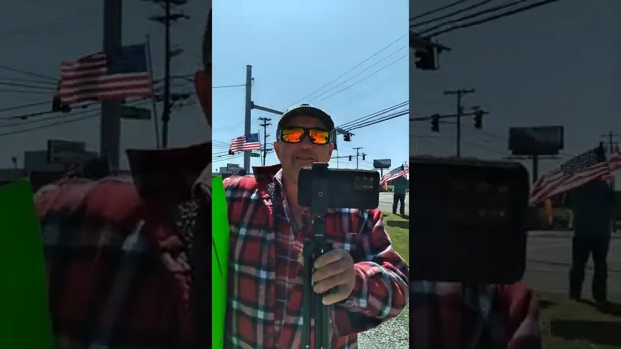 Awesome Sunday Flag waving