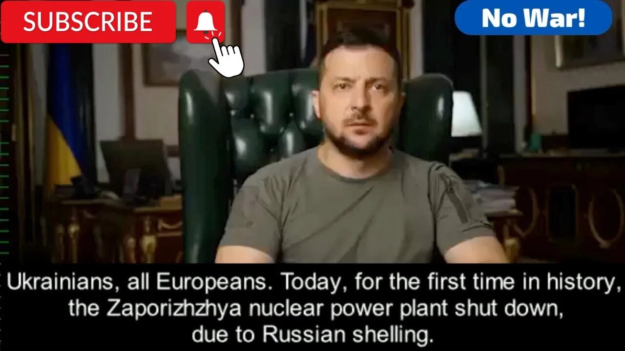Vladimir Zelensky Explanations Augustus 25 2022 (Subtitle)