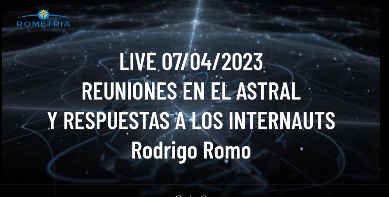 LIVE 07/04/23 - REUNIONES ASTRALES