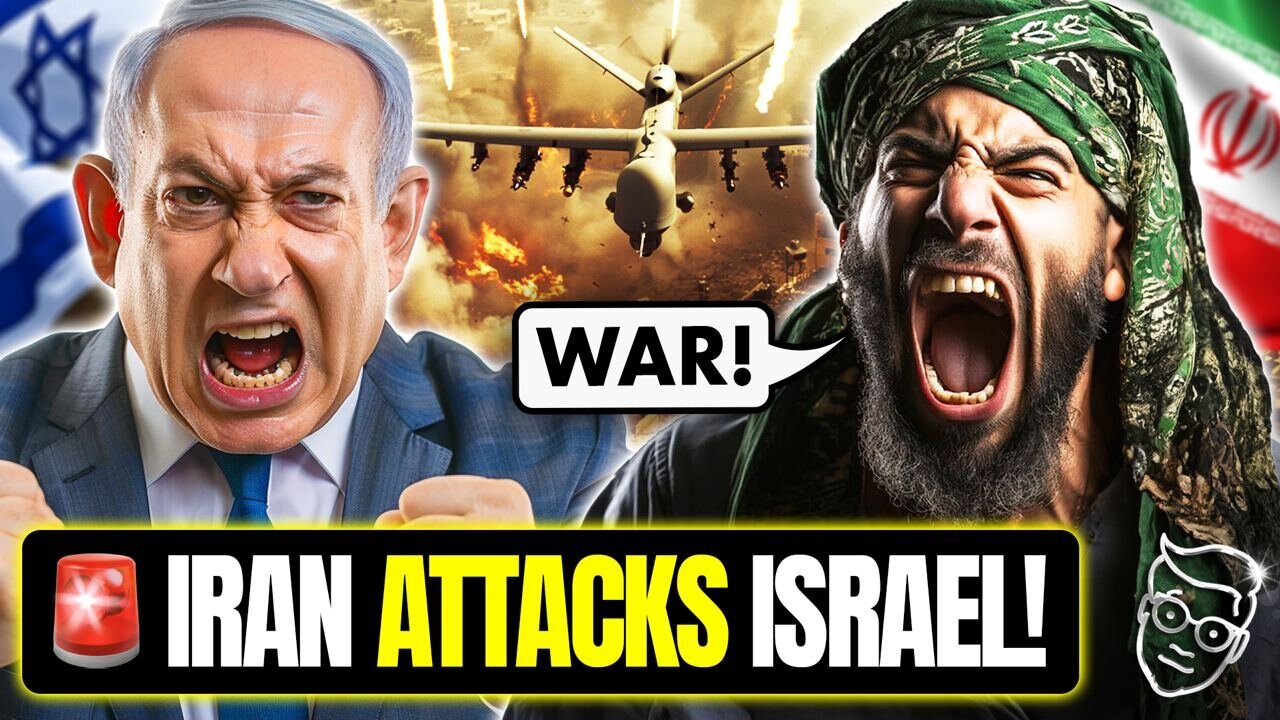 BREAKING: Iran Launches MASSIVE Attack on Israel | Kicking Off WW3!? World On EDGE, Biden in PANIC