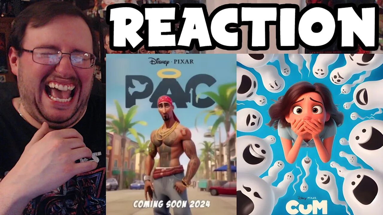 Gor's "MORE AI Disney Pixar Movie Posters" REACTION (CURSED!)