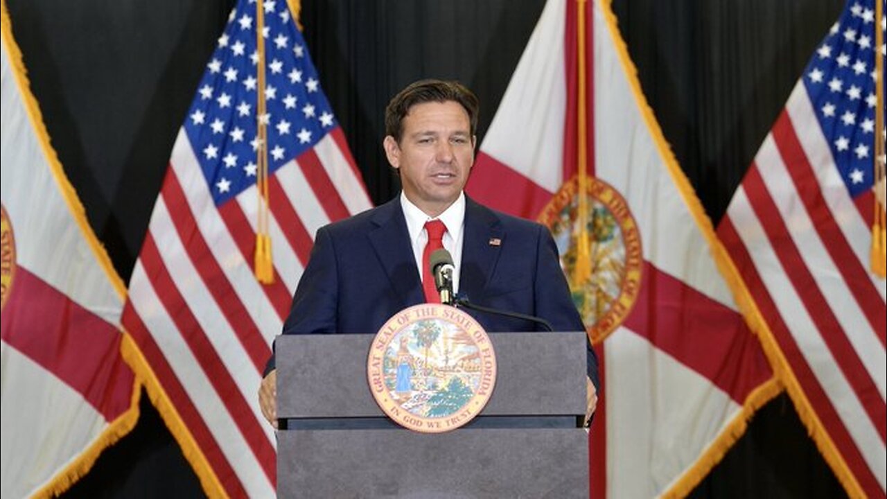 Governor Ron DeSantis Holds Press Conference About Assassination Attempt on Former President Trump