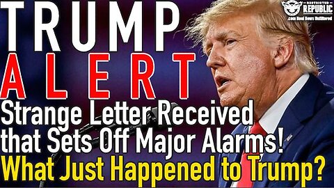 Trump ALERT - Strange Letter Received That Sets Off Major Alarms - What Just Happened.. 6/11/24..