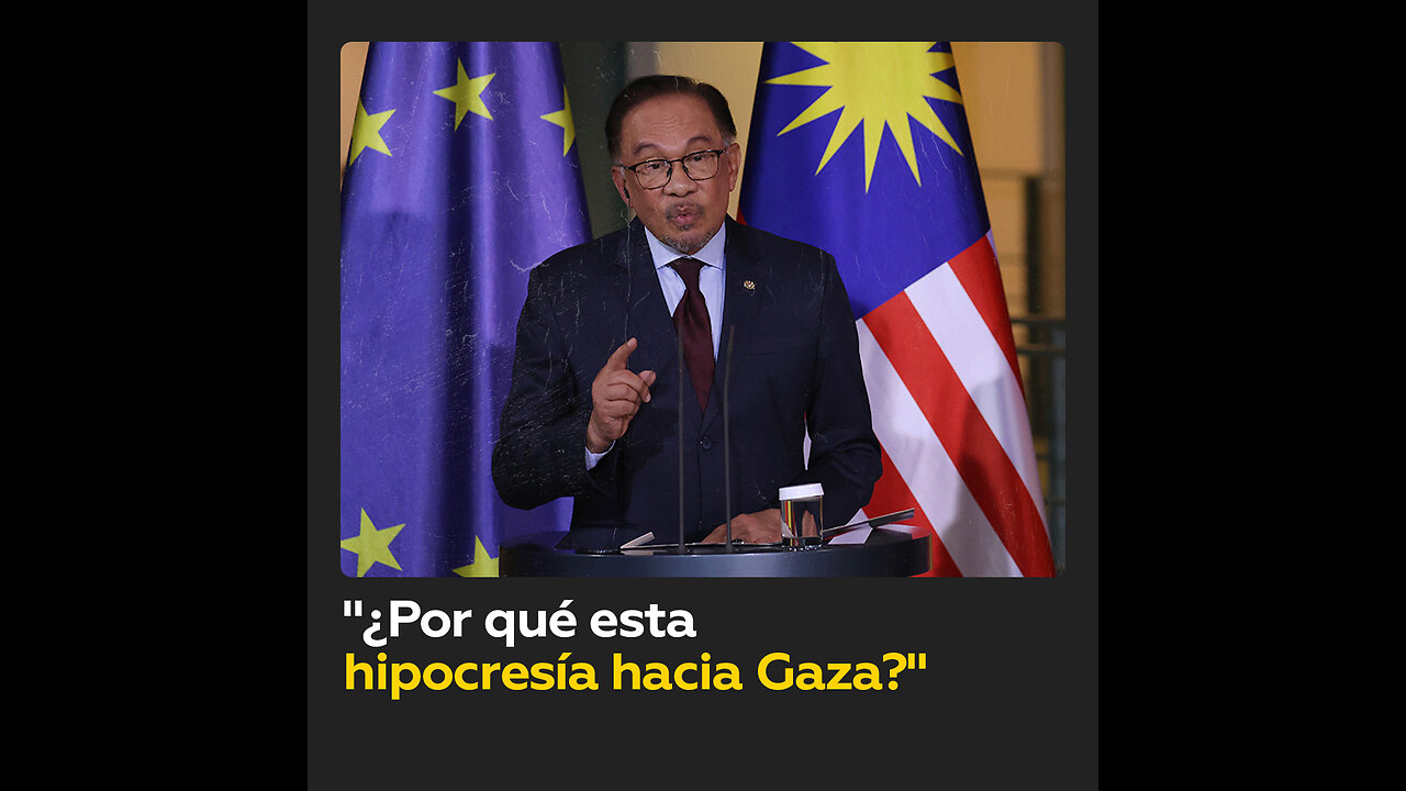 Primer ministro de Malasia tacha de “hipocresía” la actitud de Occidente hacia Gaza