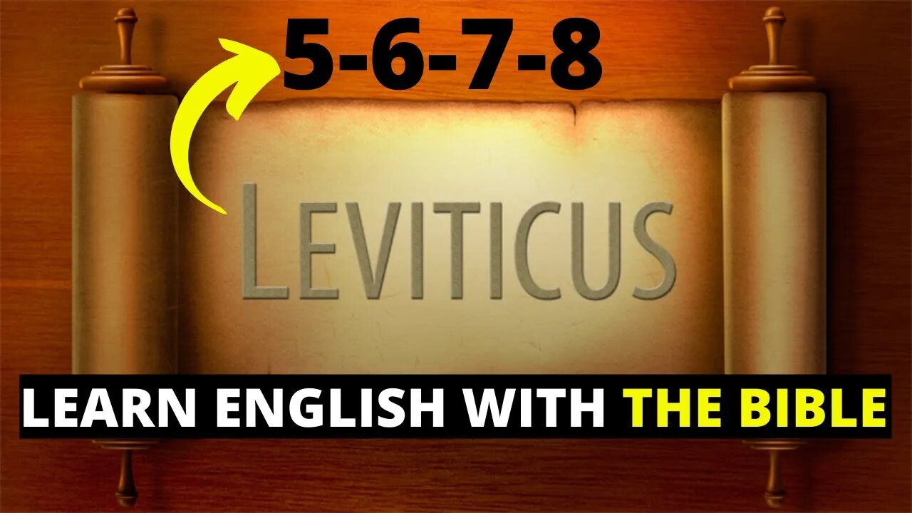 English Bible -Leviticus 5-6-7-8 - English Listening Practice \ Holy Bible.