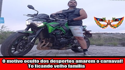 O motivo oculto dos despertos amarem o carnaval! To ficando velho família