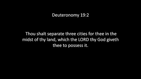 Deuteronomy Chapter 19