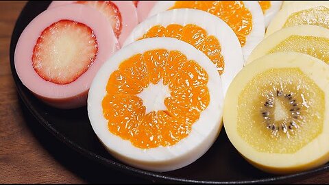 [3 Ingredients] Make a Soft and Bouncy Jelly Dessert with Milk and Fruit