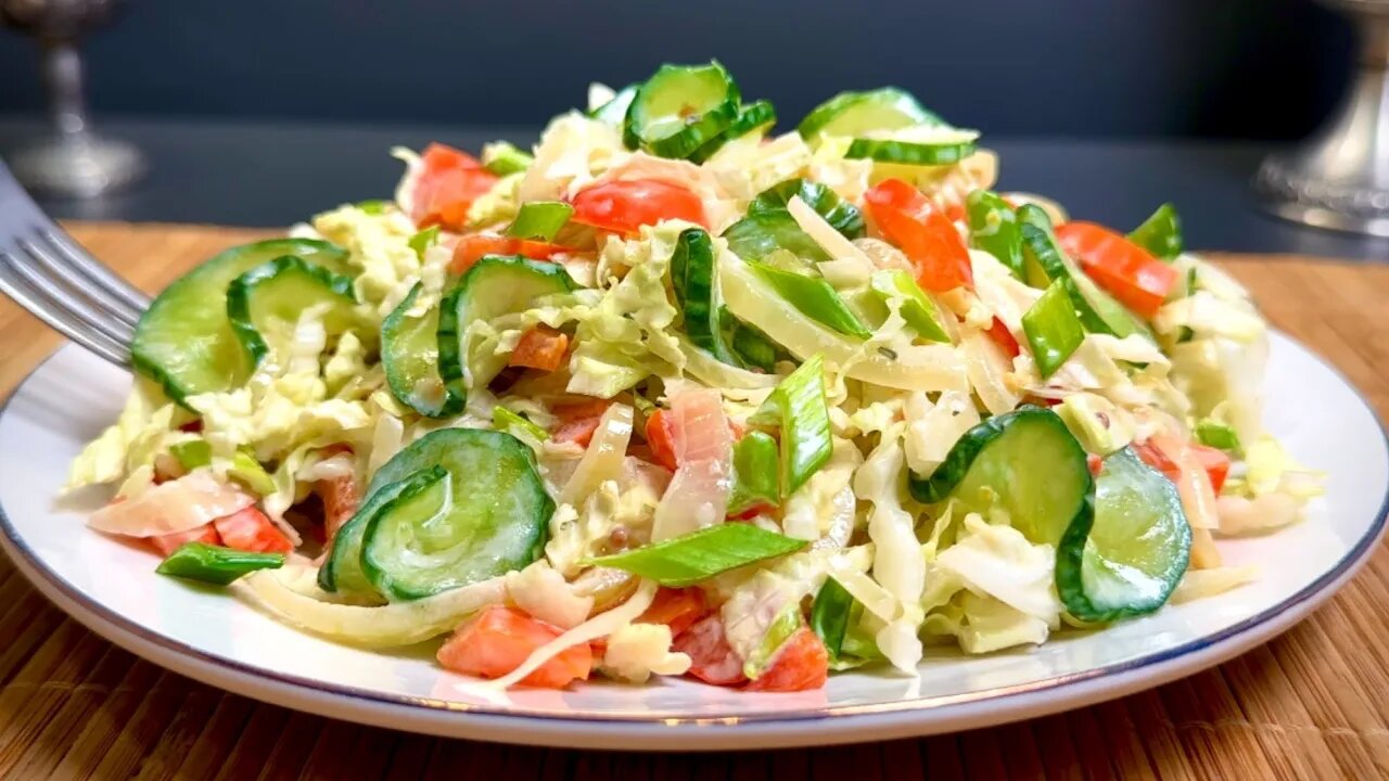 I lost 2kg in just one week! A salad that burns belly fat!